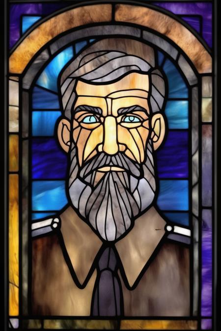 00510-4119558393-_lora_Stained Glass Portrait_1_Stained Glass Portrait - a stained glass portrait of a human. He is a 57 year old war vetern. He.png